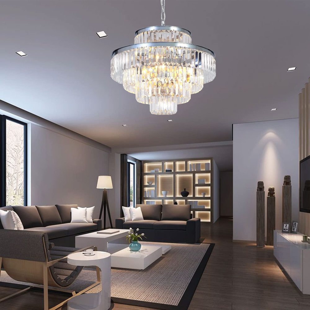 Crystal Chandelier, 99 cm | 39 inch(28-Lights): image 1