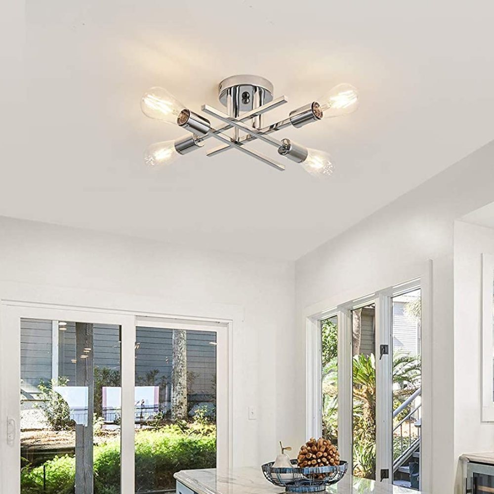 Modern Light Pendant, Gold: image 6