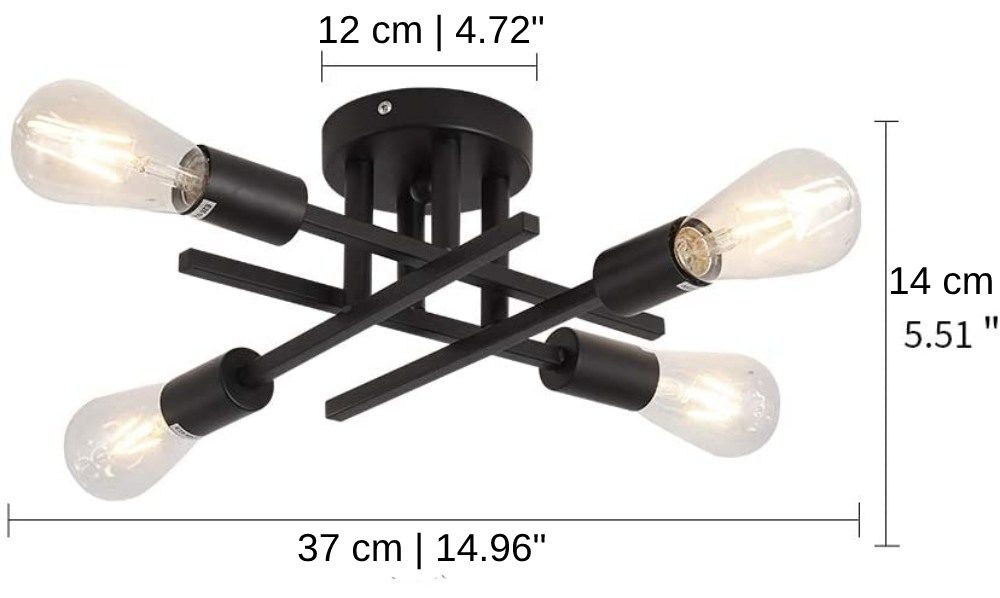 Modern Light Pendant, Gold: image 13