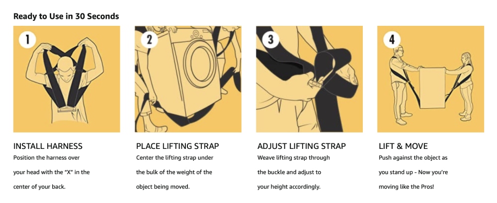 Shoulder Moving Straps: image 8