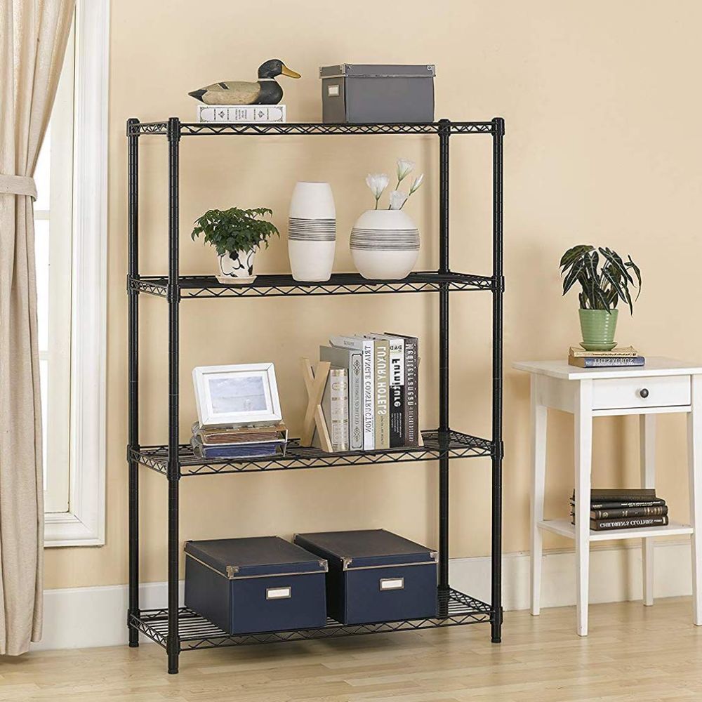Heavy Duty Shelving Unit, 5-Shelf, Black: image 7
