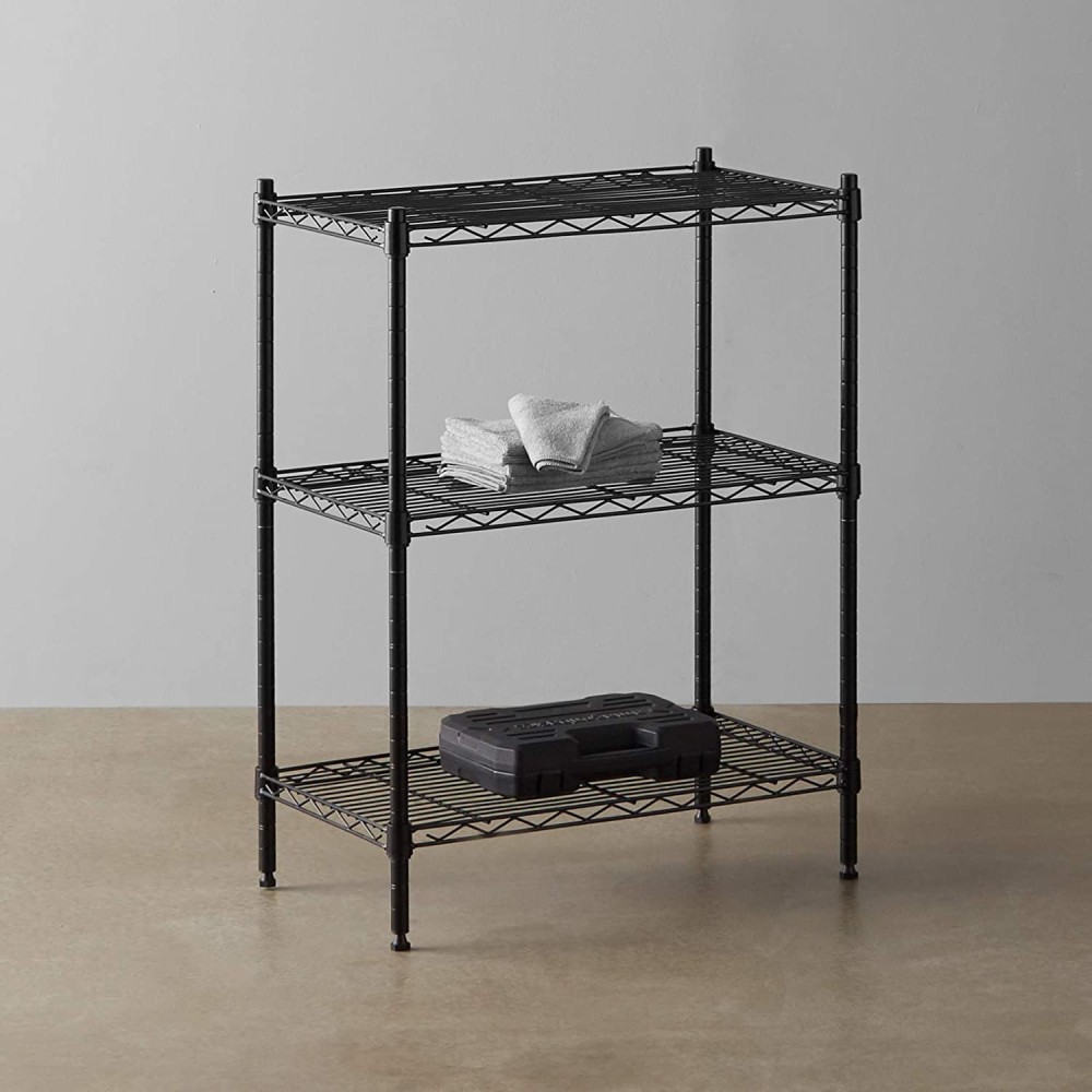 Heavy Duty Shelving Unit, 5-Shelf, Black: image 12