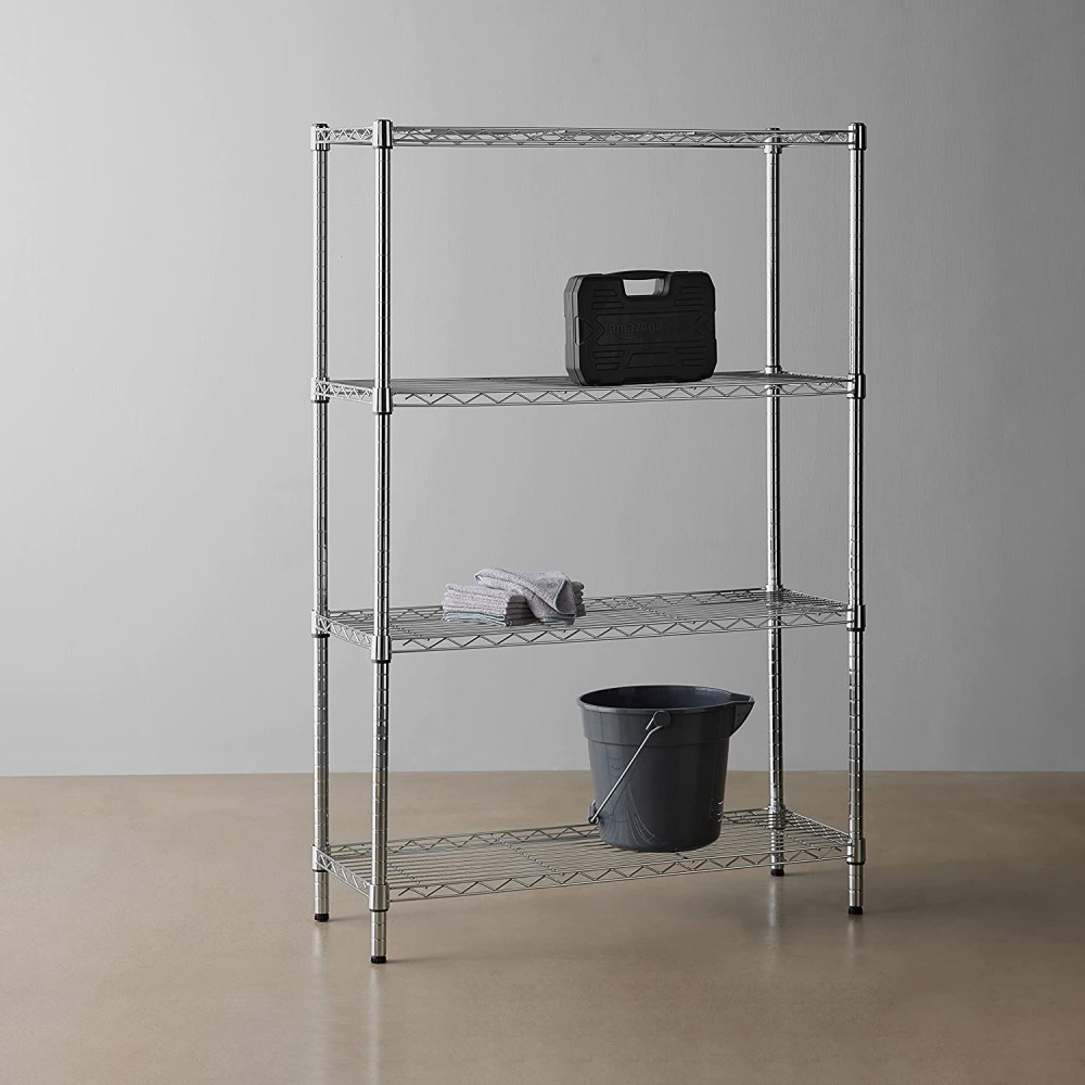 Heavy Duty Shelving Unit, 5-Shelf, Black: image 14