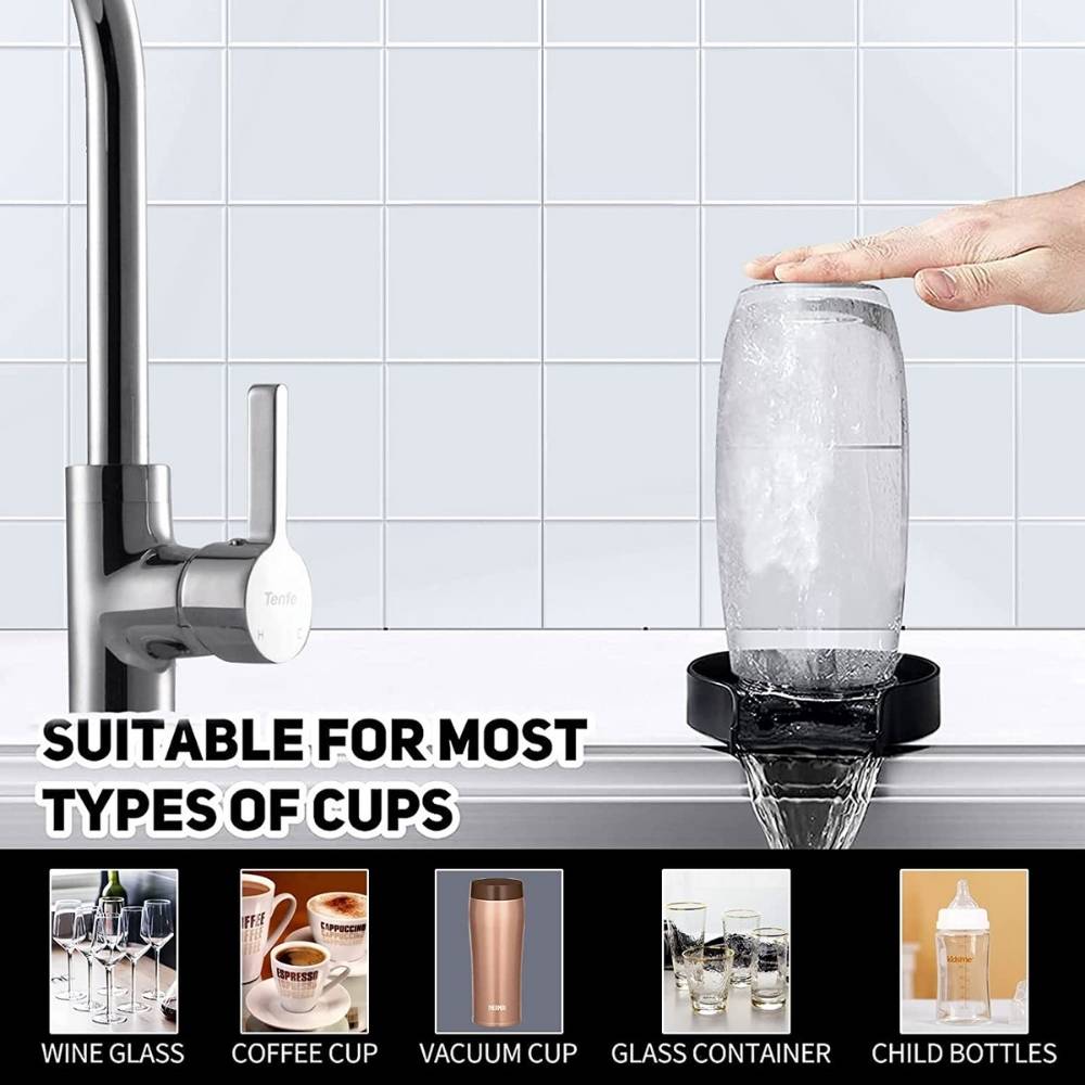 buy kitchen sink glass bottle rinser
